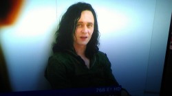 stephherself:  OMG, I’m watching E News and they randomly show a teaser for Thor 2 and this bastard shows up. I’m fangirling so damn hard!!!  &hellip;but why does Loki look like Tommy Wiseau tho?