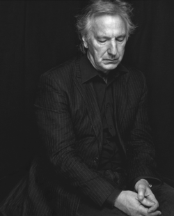 perniciousangel:  If only life could be a little more tender and art a little more robust - Alan Rickman (1946-2016)  