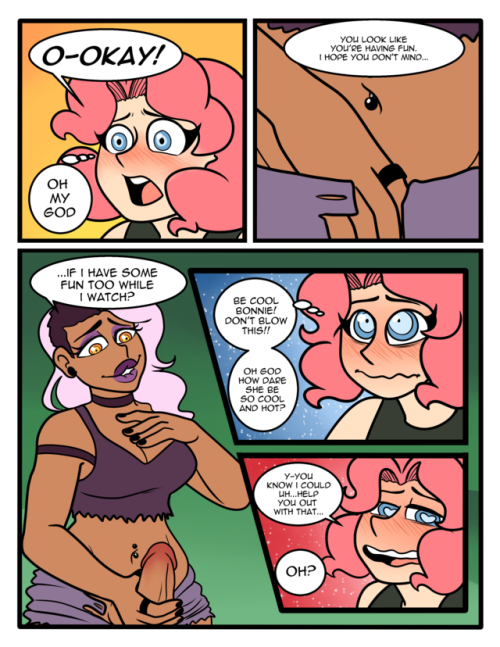 neomiarain:  wizardmoan:  Spent the last few days workin on this comic. I’m not too good at these yet but i had a good time! I might do more with Marnie and Bonnie later  UM YES PLEASE.More?