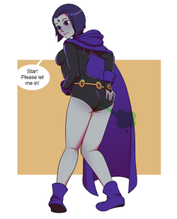 Raven messing.Messing isn’t really my thing but this commission made for a unique challengeCharacter is 18 !