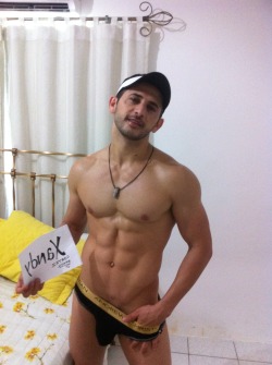 andrewchristian:  Xandy from Fortaleza, Brazil Contestant in our 2013 Andrew Christian Model Search
