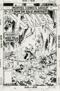 Johnbyrnedraws:  X-Men #113 Cover By John Byrne &Amp;Amp; Bob Layton &Amp;Amp; Glynis