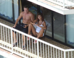 balconybabes2:  No panties on the #balcony