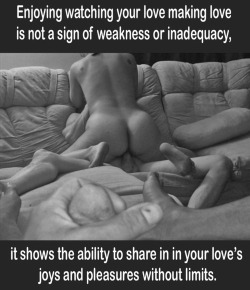 mrsdfwhotwife: cuckmeme:  If you like Cuckold images.. follow me at:Â http://cuckmeme.tumblr.com/  This is so true. Â   YES! THIS IS EXACTLY THE POINT! BEST CAPTION ON TUMBLR SO FAR!