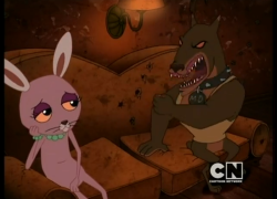 ruf1oh-n1tram:  Remember that episode of courage the cowardly dog where a furry bunny runs away from abusive dog dude to be with her lesbian cat lover because that is all you need to remember