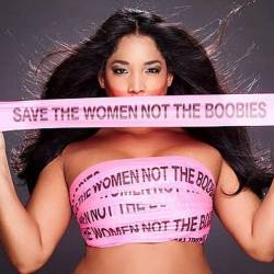 loki-has-a-tardis: This is honestly the best poster I have found in a while supporting breast cancer awareness. I am honestly so sick of seeing, “set the tatas free” and “save the boobies”. There is no reason in hell a life threatening, life ruining