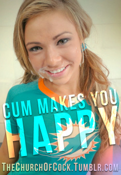 thechurchofcock:  cum makes you beautifulcum makes you happy