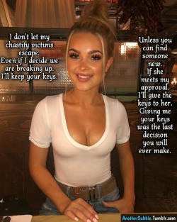 forced-chastity-slave: There is no going back in becoming a chastity slave. Once a chastity slave, always a chastity slave. This should be the standard codex for all key holders. Never give them back to the slave! My ex should have known this. 