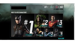 After a few weeks with injustice these are my current stats. Nothing to good but I&rsquo;m still getting the hang of it! =P Making progress practicing combos with Catwoman.