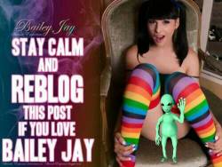 deadevilspike:  Yes I do  Yes I love Bailey Jay