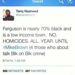 remotely-viewing-khemet:  More info to help you make up your mind about Ferguson. They picked a town with 0 homicides and turned it into a police state.This is just the beginning of whats to come.  In this country, African Americans are guinea pigs for