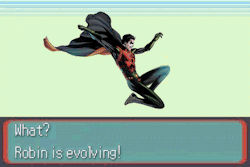 themrcreepypasta:  discodick:  Personally I feel the Robins are more Digimon then Pokemon. Most of them become Batman, Helena was Batwoman for a time, and Steph had a pre stage in the form of Spoiler  Is it bad that I Was waiting for Damien to evolve
