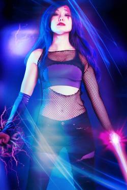 comicsxaminer:  Cool Cosplay: Psylocke, Robocop and MorePsylocke By Mad Mel Madigan Rule 63 Aquaman By Kristen Hughey Goblin Queen By Unknown, Photography…View Post