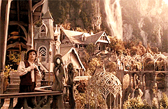 theheirsofdurin:  On Lord of the Rings, Rivendell was tired. It was really dying.In The Hobbit, Rivendell is in full swing. More richness in the colors, more detail, more depth and full of life. — Dan Hennah, Production Designer 