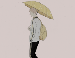evak-s:he tian protecting his boo from the rain  ☆  