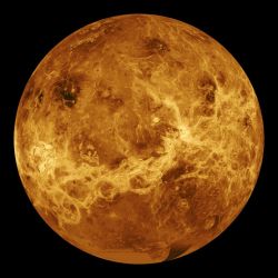 N-A-S-A:  The Only Planet That Spins Backwards Relative To The Others Is Venus. Credit: