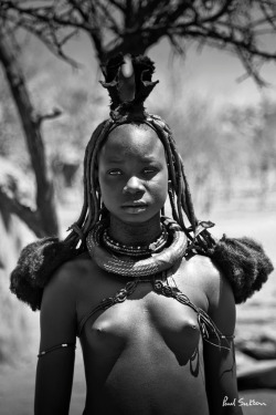 paulsuttonza:  Himba Girl Himba Girl – Otjikandero Himba Orphan Village, Namibia View Post 