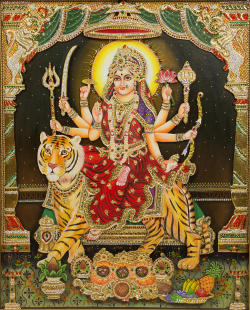 danathur:  Maa Durga