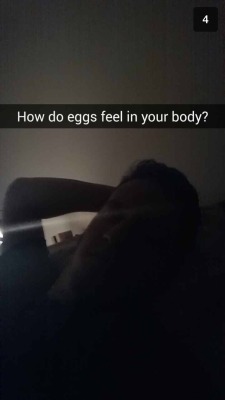 Speaking of ovulating, my friend sent me this snap once.