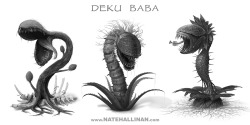 creaturesfromdreams:  Deku Designs by Nate