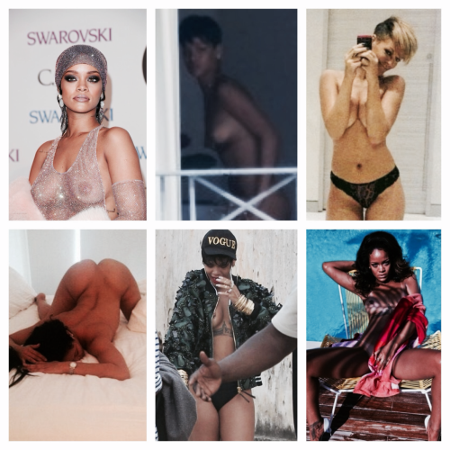 XXX celebrixxxtiez:  Rihanna   See more naked photo