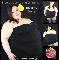 siciliacurves:  Itty Bitty dress update up at http://www.bighotbombshells.com/SiciliaCurves/updates.html