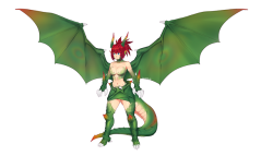 nilsunna:   Dragon Girl - Commission https://www.patreon.com/elfheim 