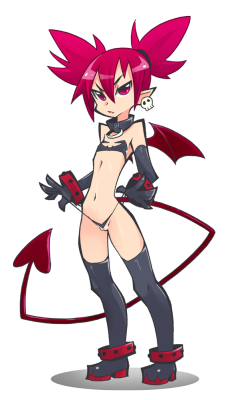 thepinkpirate:  @bigdead93​ has gotten me into this character so hard.I had fun with Mugen Souls so I should probably play disgaea at some point. 