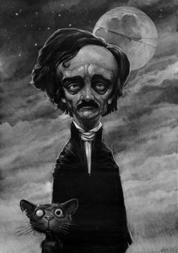ladydeatha7x:  E.A.Poe by DanielGrzeszkiewicz