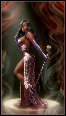 blackandafrican:colors-conflicted:  thickthighing:  Is this a black Jessica Rabbit???  Yassss 🙌 🙌 🙌 🙌 🙌  &lsquo;Im not bad I&rsquo;m just drawn that way.&rsquo; 