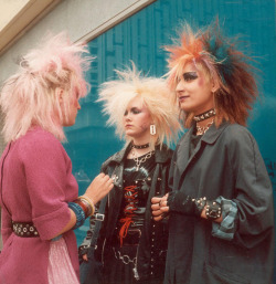 allaccessproject:GIRL PUNKS, STOCKPORT, 1983. PHOTO © SHIRLEY BAKER