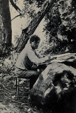 indypendenthistory:  Writer Wednesday featuring Jack London  There is an ecstasy that marks the summit of life, and beyond which life cannot rise. And such is the paradox of living, this ecstasy comes when one is most alive, and it comes as a complete