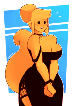 dabbledoodles:  Was talking to @bulumble-bee about how cute little black dresses are!Date Y/N?