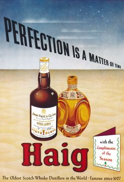 karlrodrique:  1950 Haig ad. (flickr.com/photos/totallymystified).