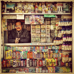 photojojo:  This Instagram photo series fits perfectly with the square-format, don’tcha think? Trevor Traynor shot these for his NewsStand Project! He’s photographed newsstands in Lima (bottom), Barcelona, New York, and Paris. For the curious, he