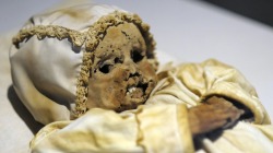 Baby mummy from the 16 century.