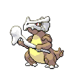 perpetual-loser:  Animated Fakemon Sprites Round 2: Kangaskhan (male), an evolution for Marowak. Absur’d, an evolution for Farfetch’d. Megaloton, an evolution for Sharpedo. Champanzee, an evolution for Primeape. An as of yet unnamed evolution for