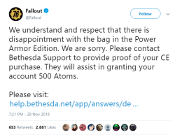 Unbelievable. Instead of getting your real money, you get the shitty digital ingame currency that you can get for free, so bethesda doesn’t have to spend a fucking dollar for this mess.I hope you burn bethesda, holy fuck. How can one company fuck up