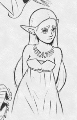 ransom-sm:  Drawing #4, Zelda, breath of the wild version.  Consider supporting my art on Patreon!Https://patreon.com/supermethod  Consider supporting my art on Ko-Fi!Https://ko-fi.com/ransom 