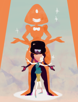 phalangieee:  I’m so pumped for Sardonyx week!!! So I drew the lovely Garnet and Pearl at their finest. Click view it in better quality! 