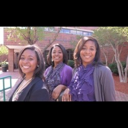 kzohthetablist:  revolutionary-mindset:  Thompson Triplets, Bre’Andria, Cre’Andria and Dre’Andria graduated magna cum laude from Norfolk State University in chemistry. All three are Dozoretz scholars, graduating magna cum laude with Bachelor of