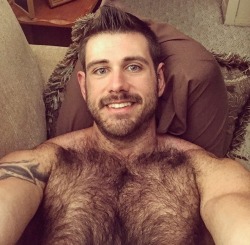 smoothsilk: hairypo:  Beautifully sexy  He’s definitely got what us maniac hair fanatics get the biggest erections from, thick long full coverage everywhere possible! 