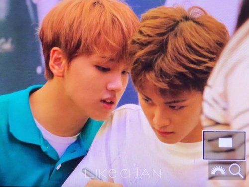 mintothewon:  Imagine Markhyuck had a fight.   Donghyuck misses Mark sm so he leans to the older and whispers ‘i’m sorry’.Mark is unsure abt talking to him yetbut anyways turns to look at him ‘Are you really sorry?’ Donghyuck nods.There’s