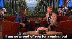epitomeofloyalty:  Ellen gets Ellen’s blessing