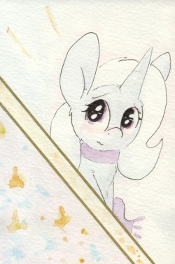 slightlyshade:Is she in love? The Great and Powerful Trixie is uncharacteristically unsure. Poor little pony! &lt;3