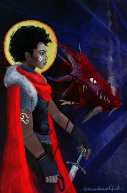 dreadwolfed:  i like dragons and warrior