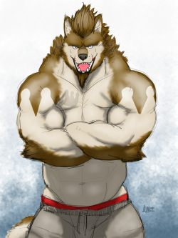 Practicing with ArtFlow. A gift for Werethrope