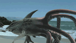 ombrophilia:  letsbeholmies:  everyone’s freaking out about Sharknado but does no one remember Sharktopus  ah yes, sharktopus, the film with the greatest drinking game ever: drink every time the movie’s name is sharktopus 