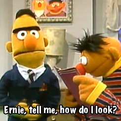 N now imagine the look on Bert’s face