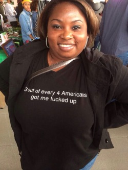 shylalen:  zumainthyfuture:  caveatlectorvehement:  I need this shirt.  Need.  She has such a satisfies look on her face and I am here for it.